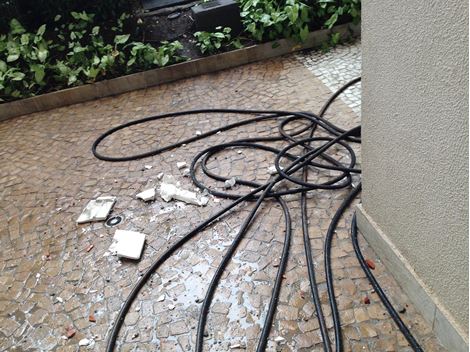 Hidrojateamento na Vila Anhanguera