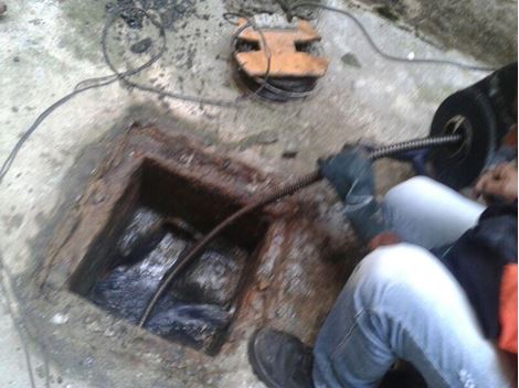 Hidrojateamento na Vila Zelina
