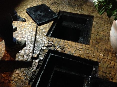 Hidrojateamento no Jardim Arpoador
