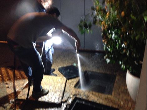 Hidrojateamento no Jardim Consórcio