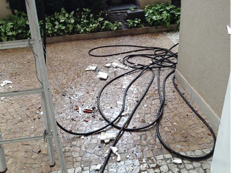 Hidrojateamento no Jardim Europa