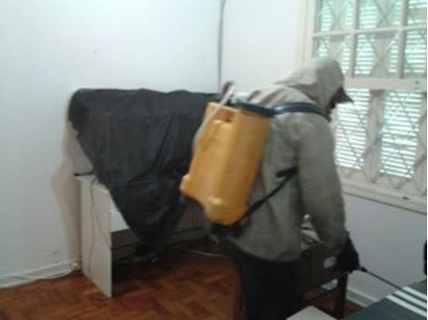 Dedetizadora na Quinta da Paineira